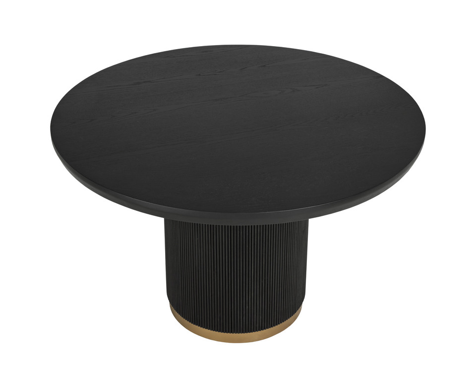 Kalla Round - Charcoal - 48" Dining Table