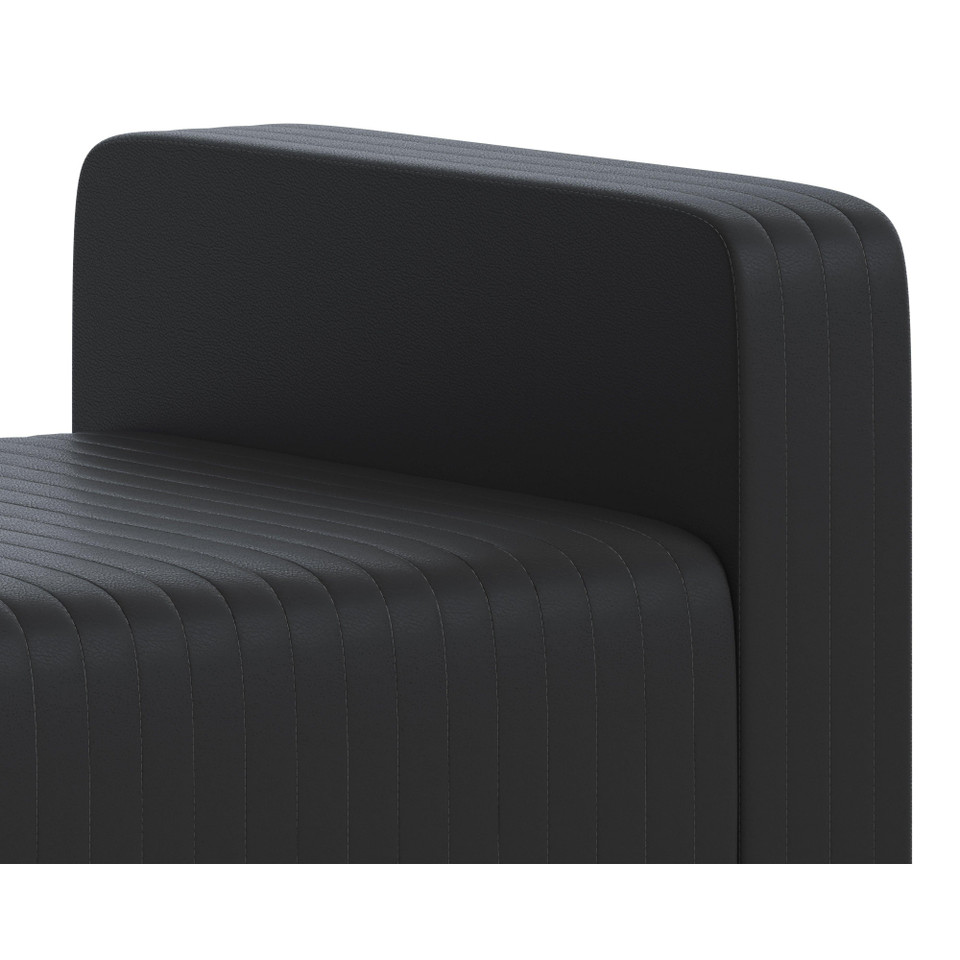 Odette Maven Black Bench, view 3