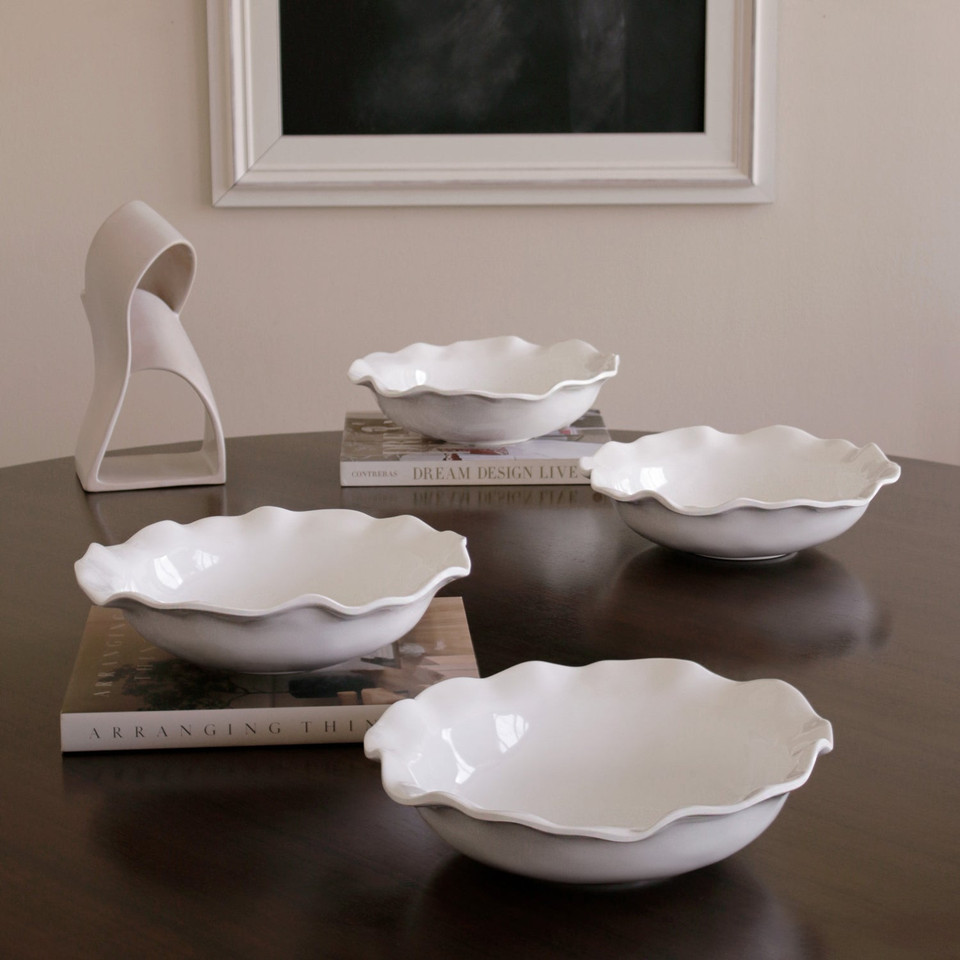 Vida Havana Medium Pasta Bowl (White), view 10