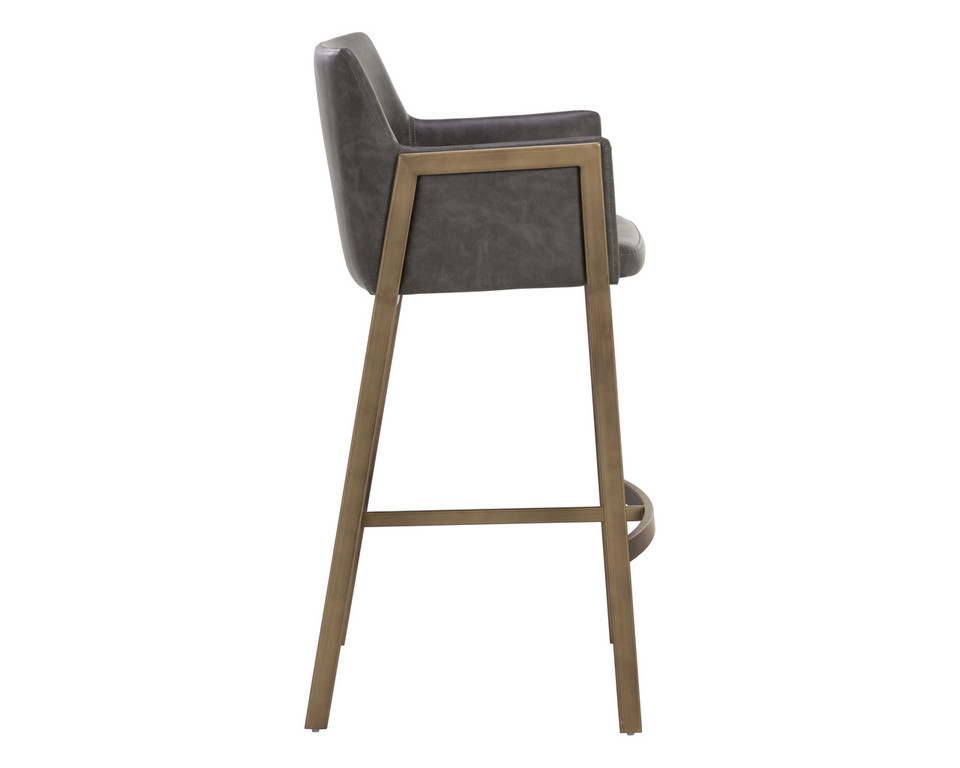 Bernadette Kendall Grey Counter Stool