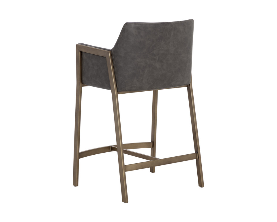 Bernadette Kendall Grey Counter Stool