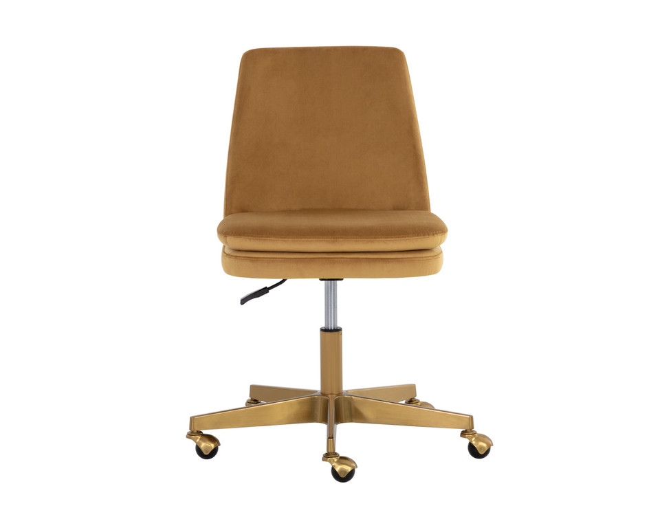 Berget Gold Sky Desk Chair