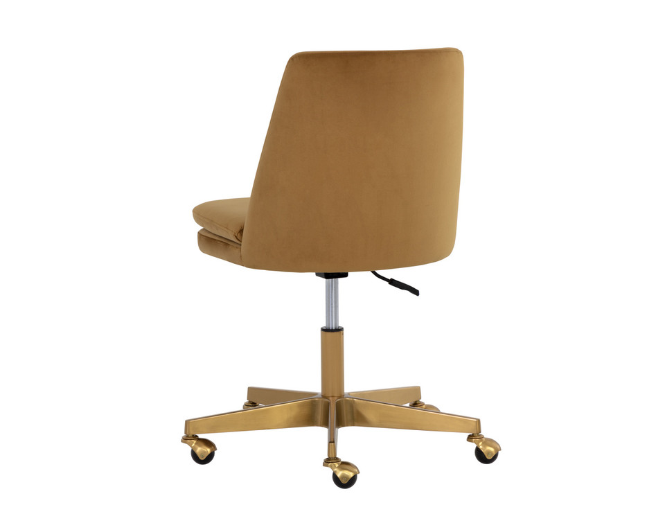 Berget Gold Sky Desk Chair