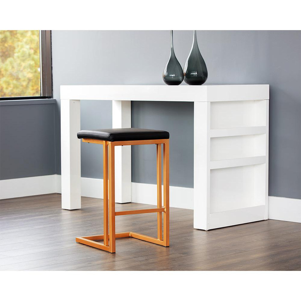 Boone Champagne Gold - Onyx Counter Stool, view 5