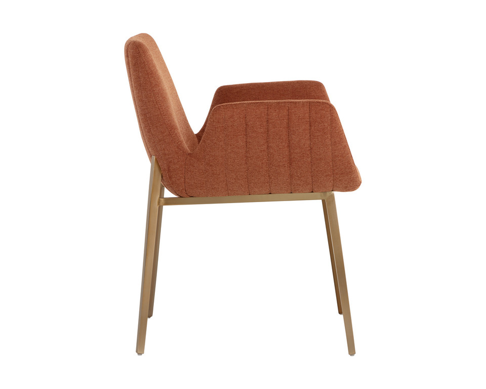 Lucano Dining Belfast Rust Armchair