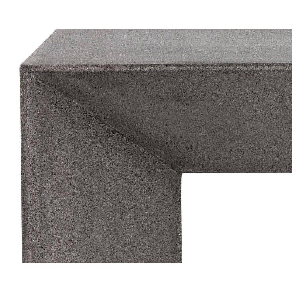 Nomad Grey Bench, view 6