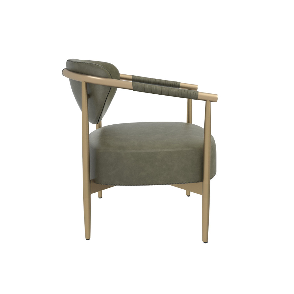 Heloise Ivanhoe Pine Lounge Chair, view 2
