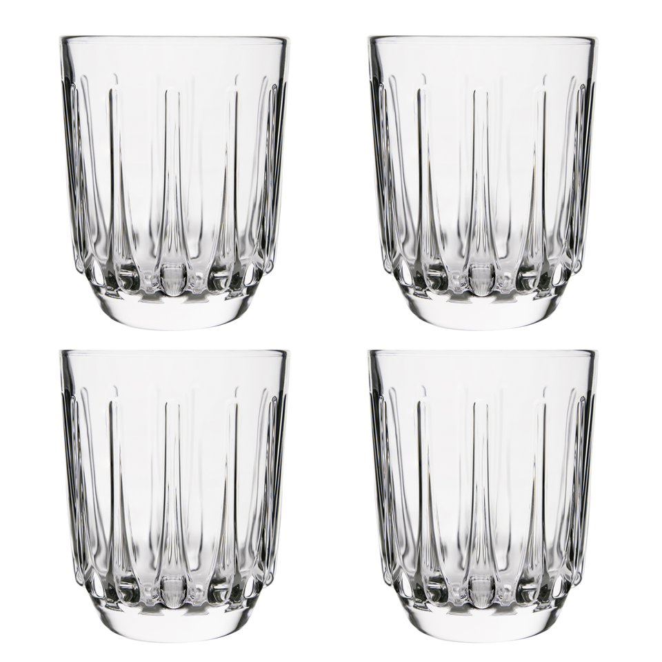 Clear Glass Tumblers Set of 4, view 7