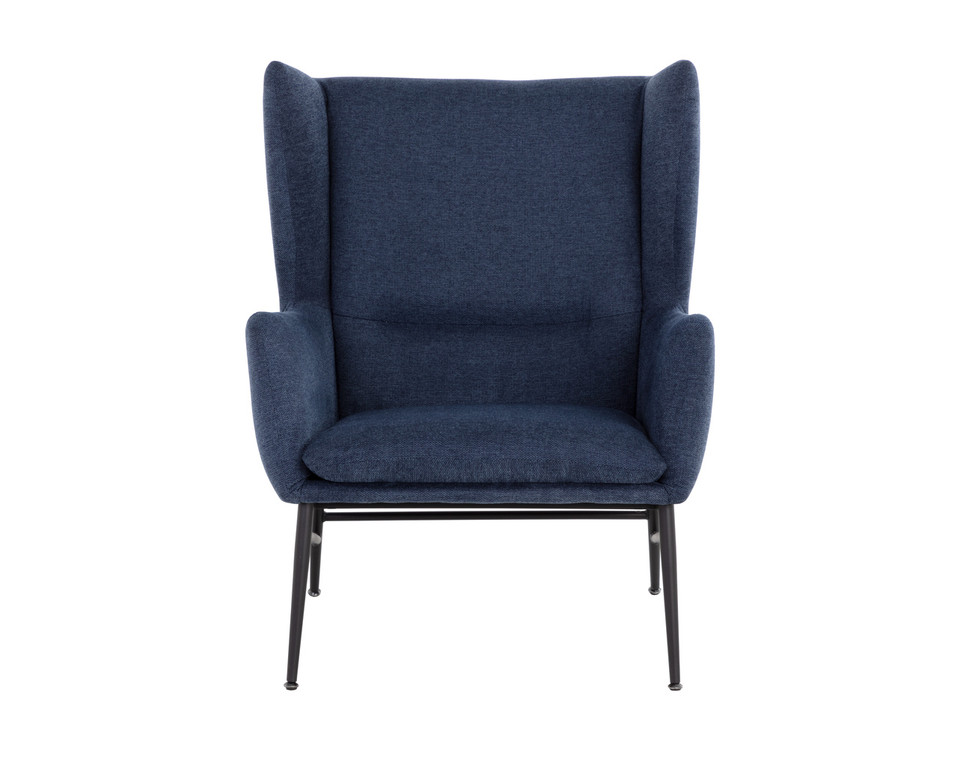 Kasen Belfast Navy Lounge Chair
