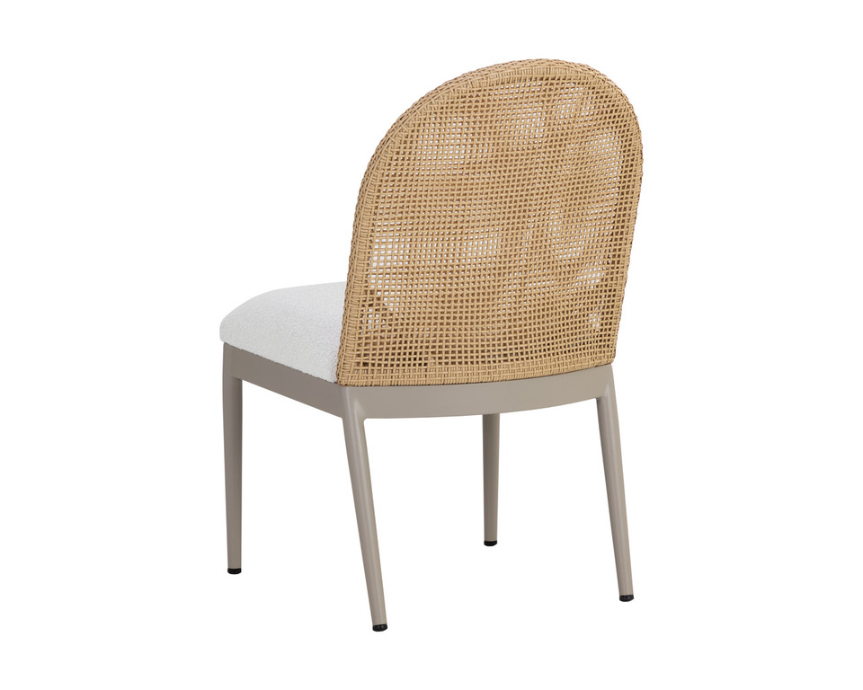 Calandri Greige - Louis Cream Dining Chair