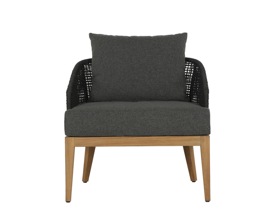 Capri Natural - Gracebay Grey Lounge Chair