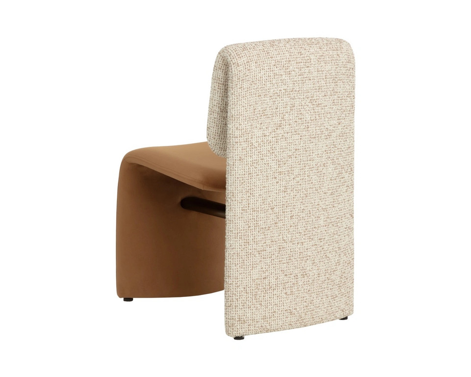 Dunnington Gold - Kona Camel / Noah Ecru Dining Chair