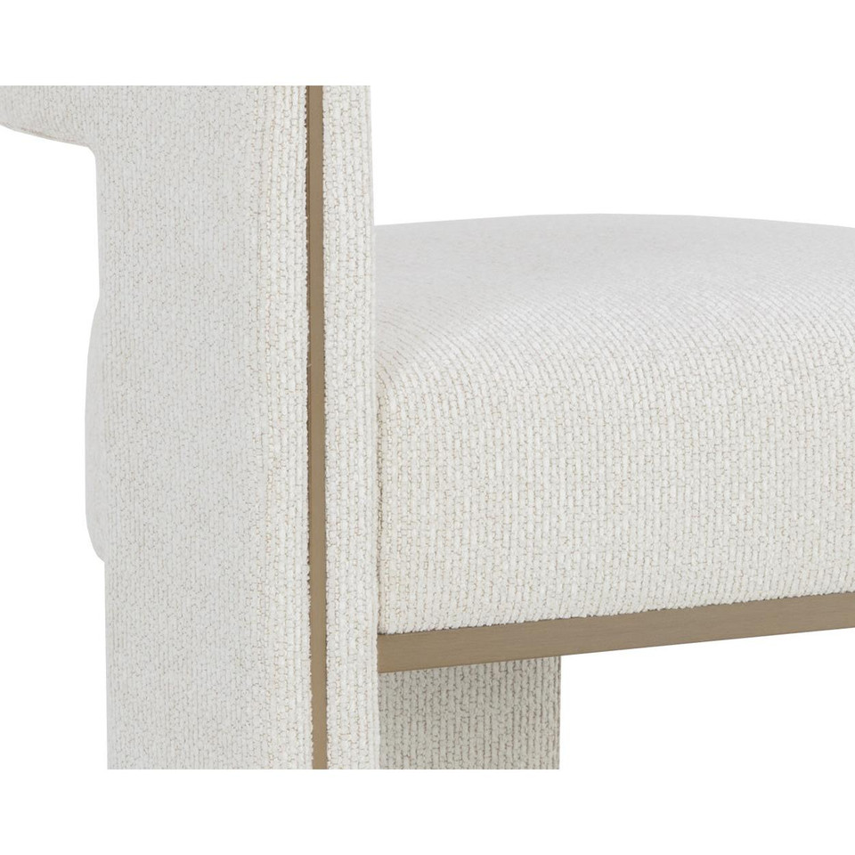 Adamina Dining Rhea Light Barley Armchair