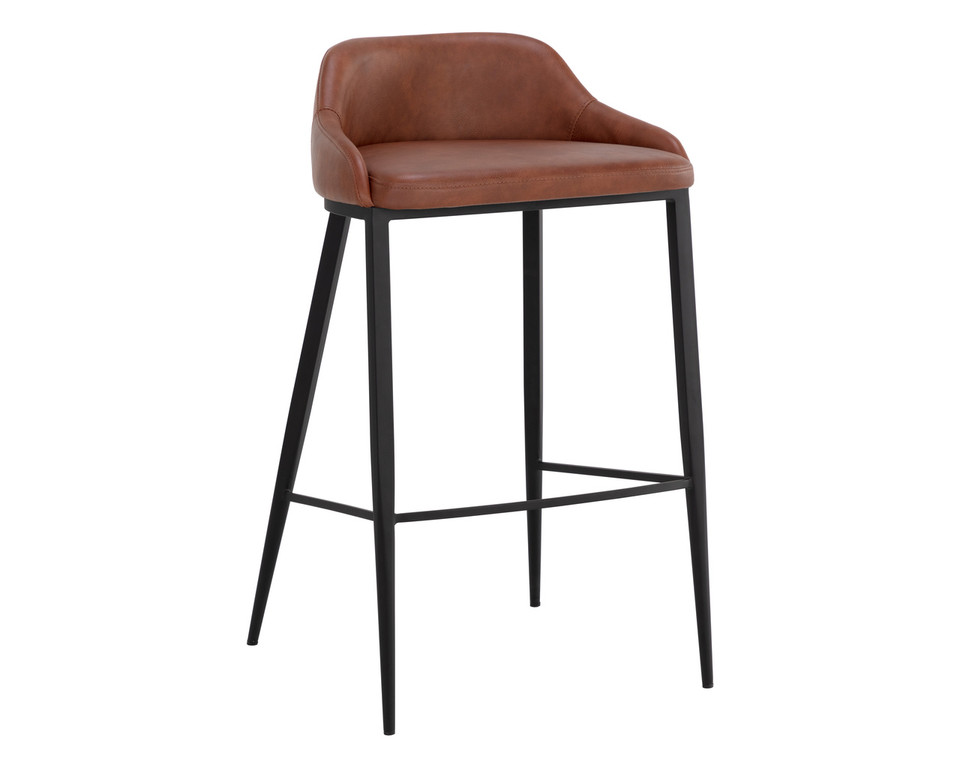 Astra Barstool Cinnamon Brown
