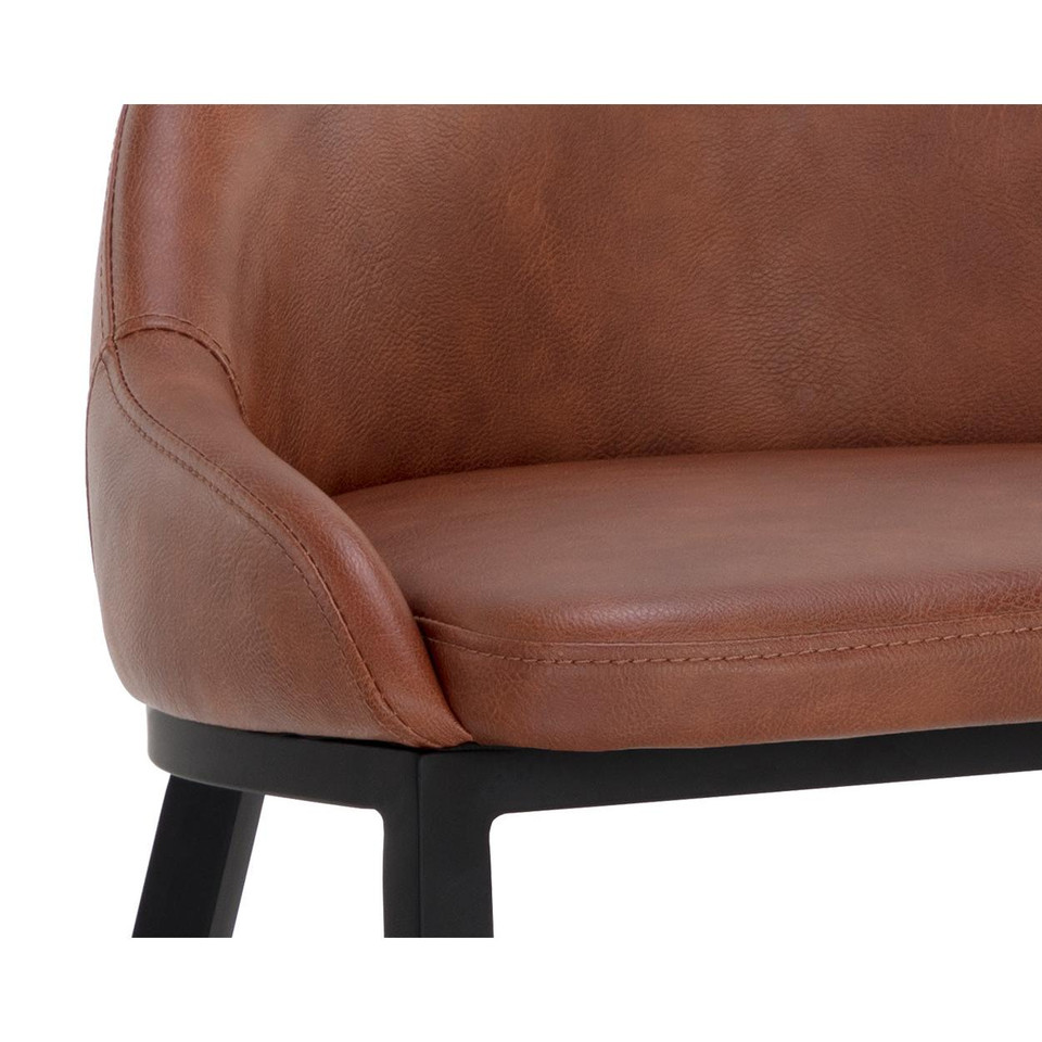 Astra Barstool Cinnamon Brown