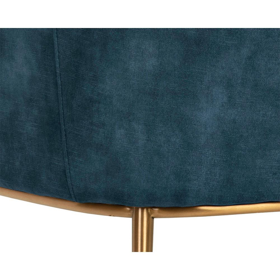 Cameron Nono Petrol Lounge Chair, view 3