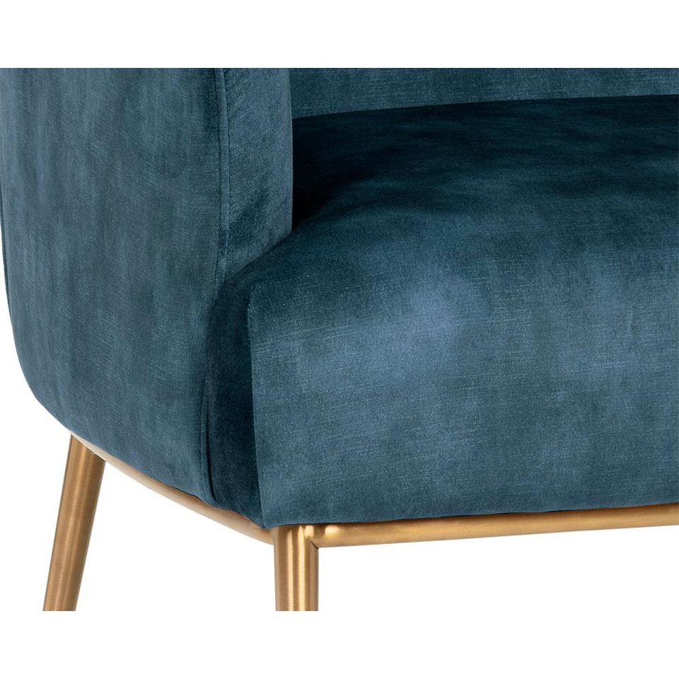 Cameron Nono Petrol Lounge Chair
