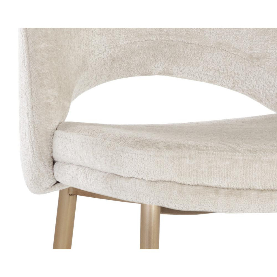 Radella Bergen Taupe Counter Stool, view 2