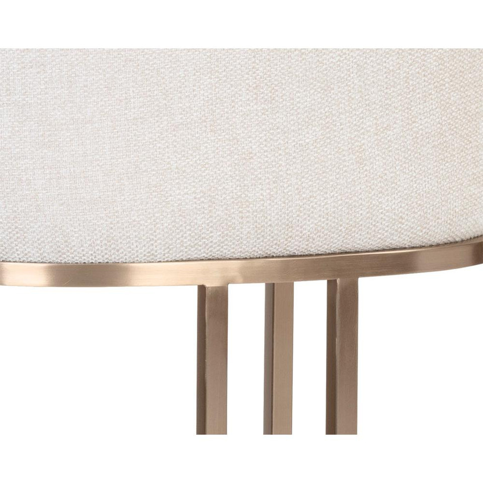 Rayla Belfast Oatmeal Counter Stool, view 4