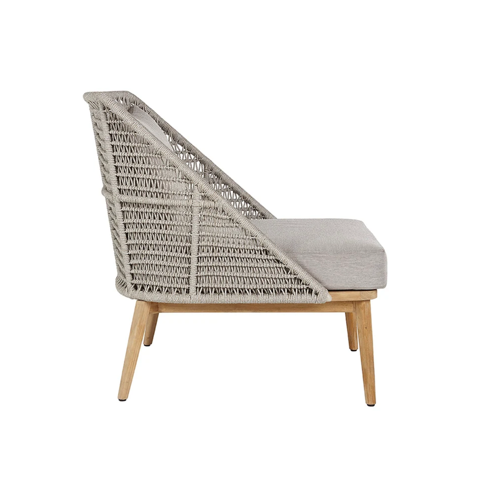 Andria Palazzo Taupe Lounge Chair, view 4