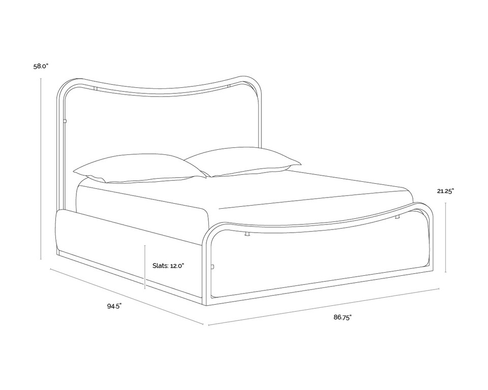 Junia King - Hailey Moon Bed