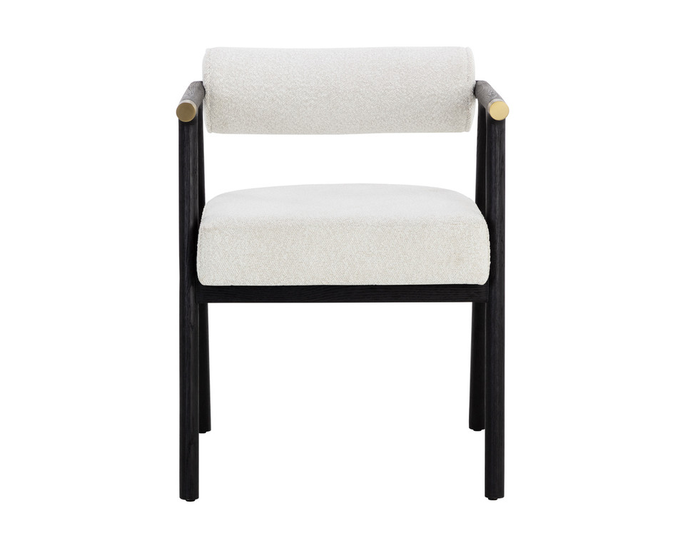 Sova Dining Black - Copenhagen White Armchair