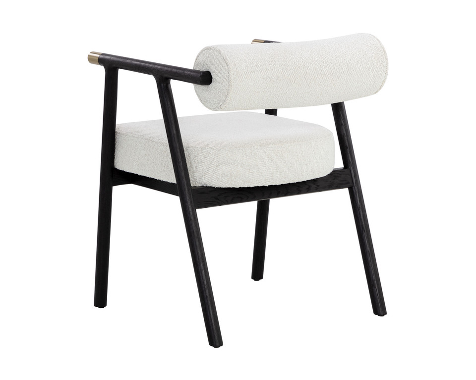 Sova Dining Black - Copenhagen White Armchair