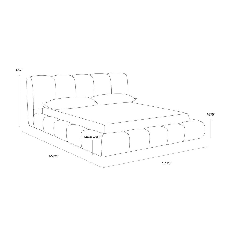 Olena King - Meg Ash Bed, view 7