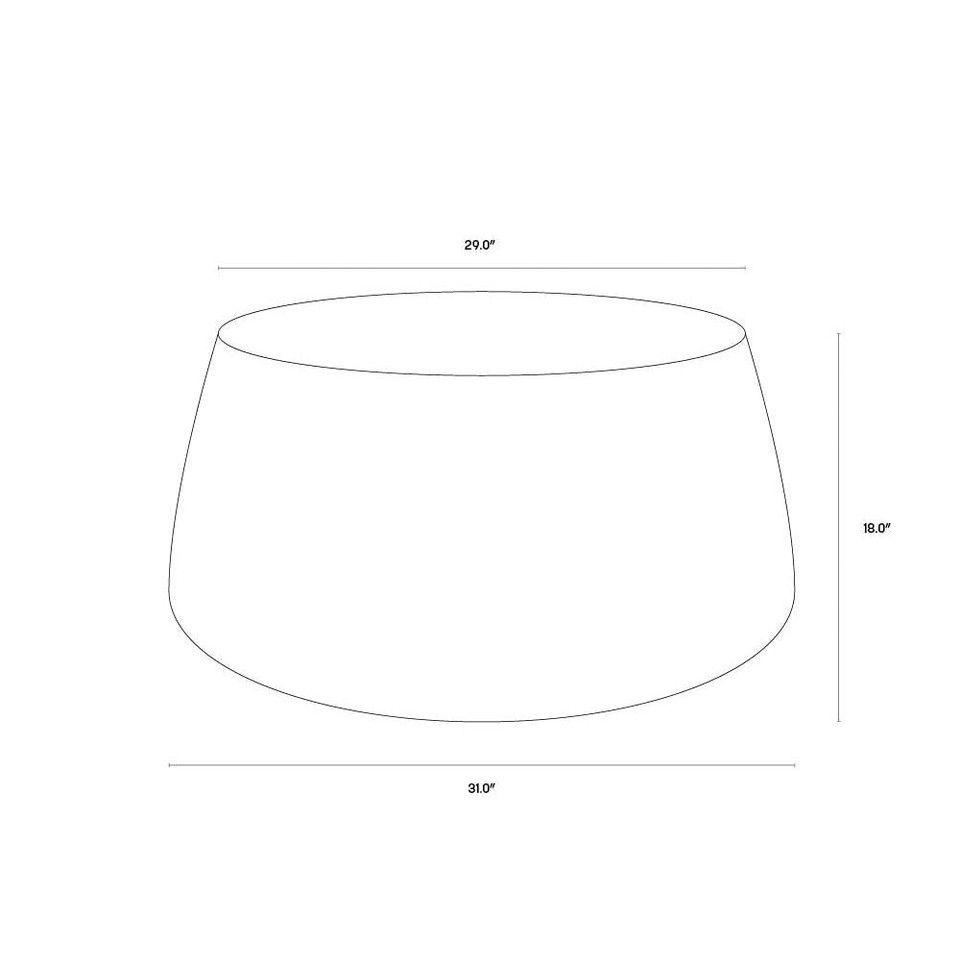 Aries Silver Coffee Table