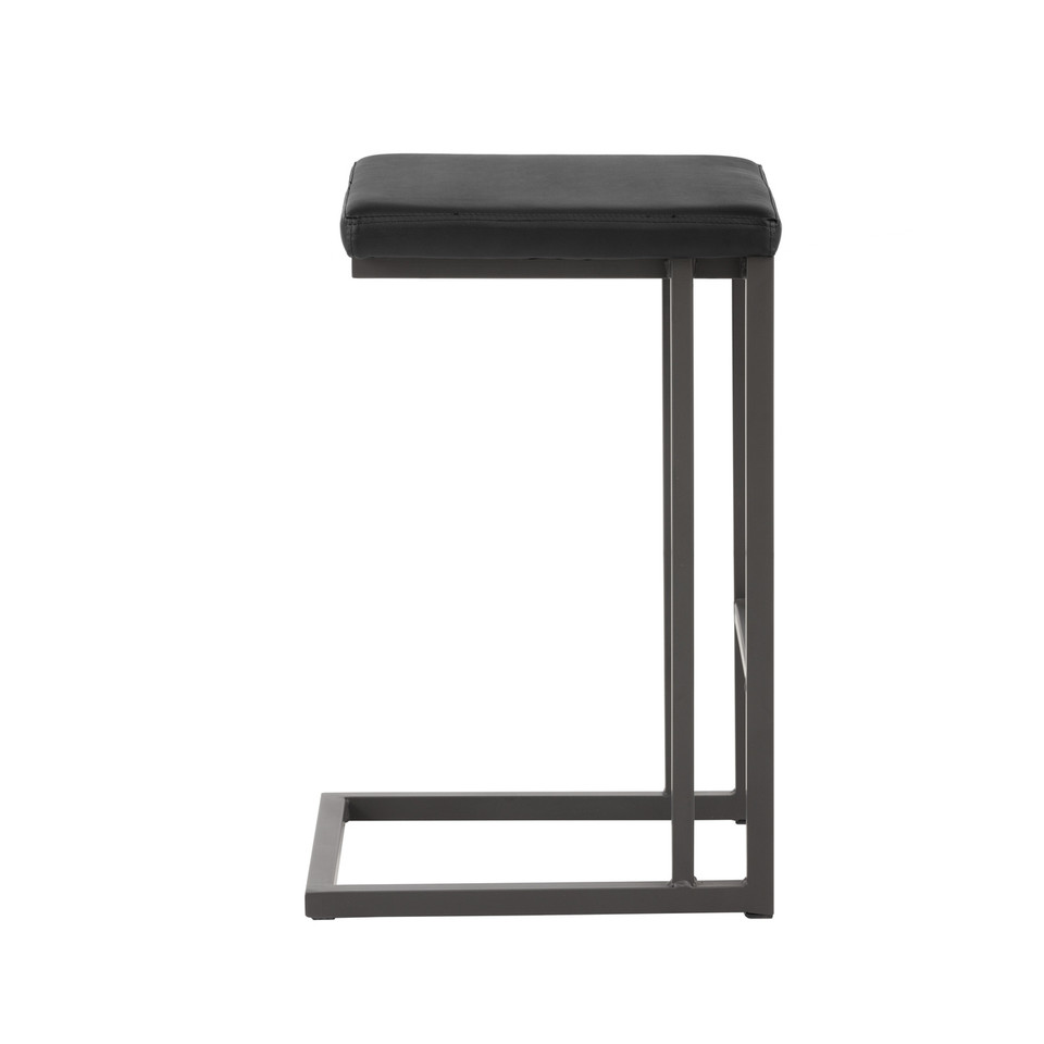 Boone Grey - Onyx Counter Stool