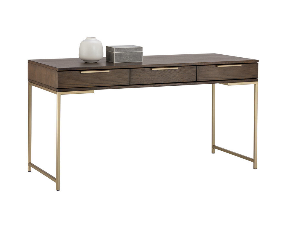 Rebel Gold - Raw Umber Desk