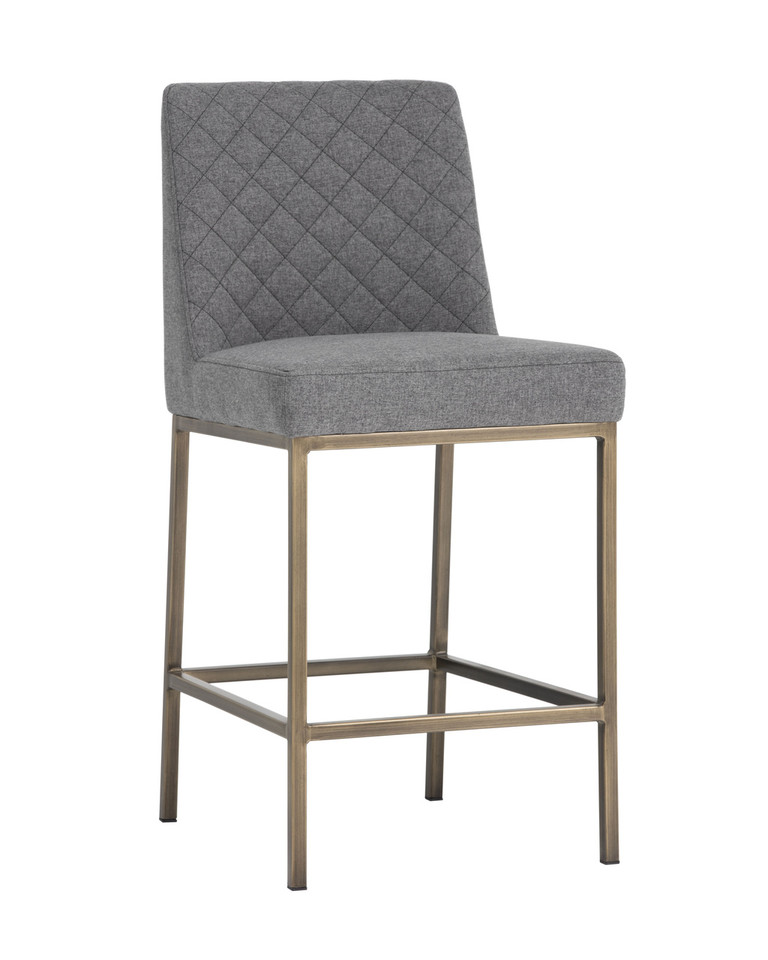 Leighland Dark Grey Counter Stool