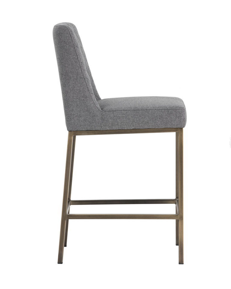 Leighland Dark Grey Counter Stool