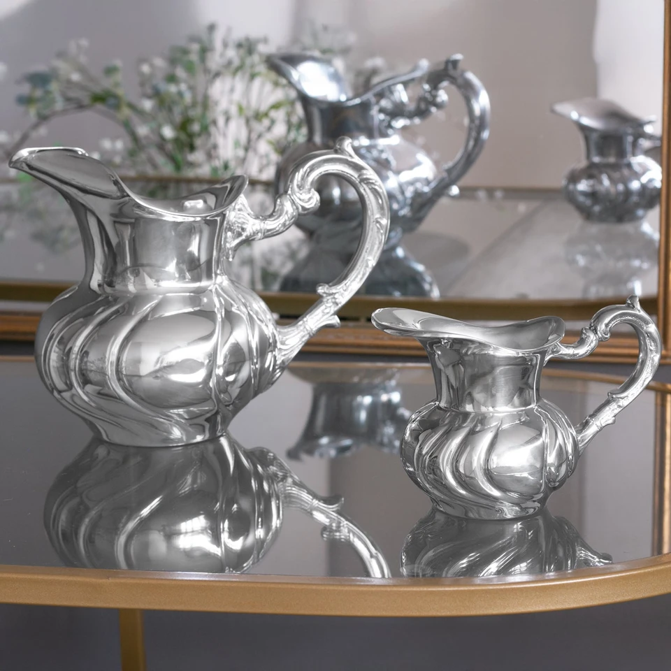 Vintage Mini Pitcher - Pitcher Handle Detail | Bone & Brass