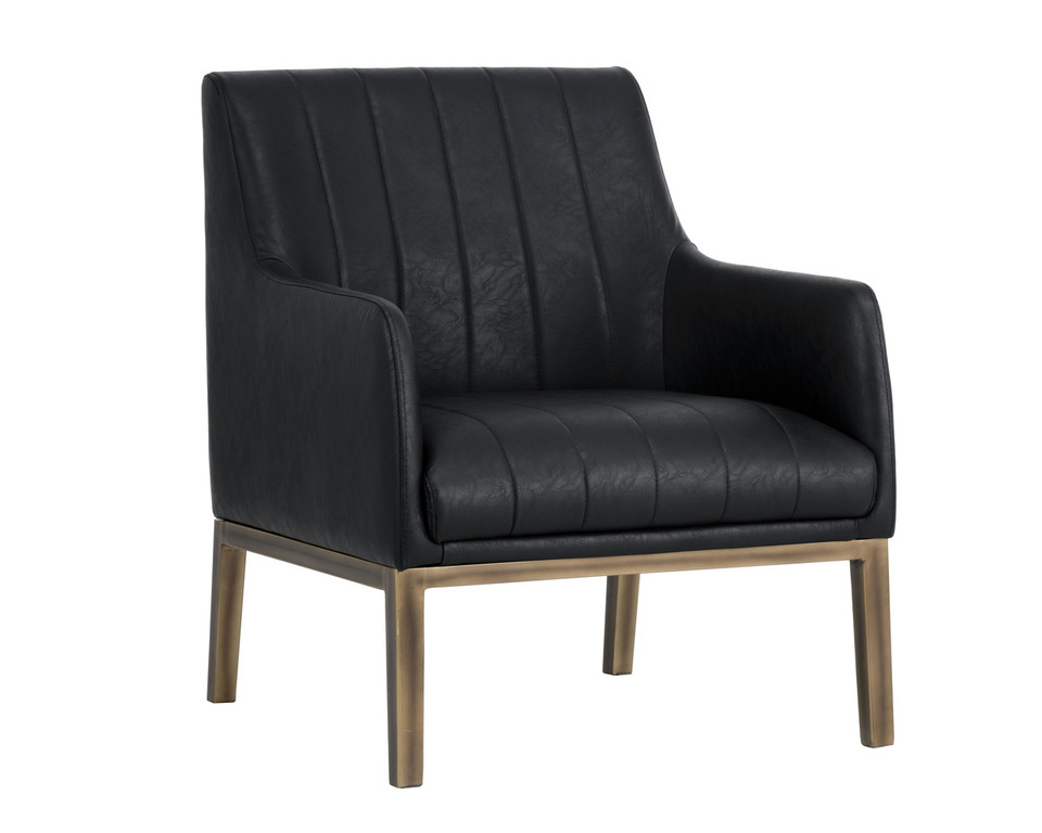 Wolfe Bravo Black Lounge Chair