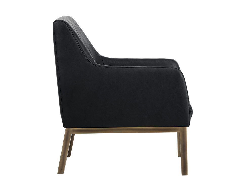 Wolfe Bravo Black Lounge Chair
