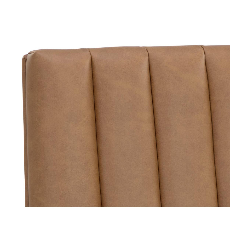 Wilbur Milliken Cognac Dining Chair, view 2