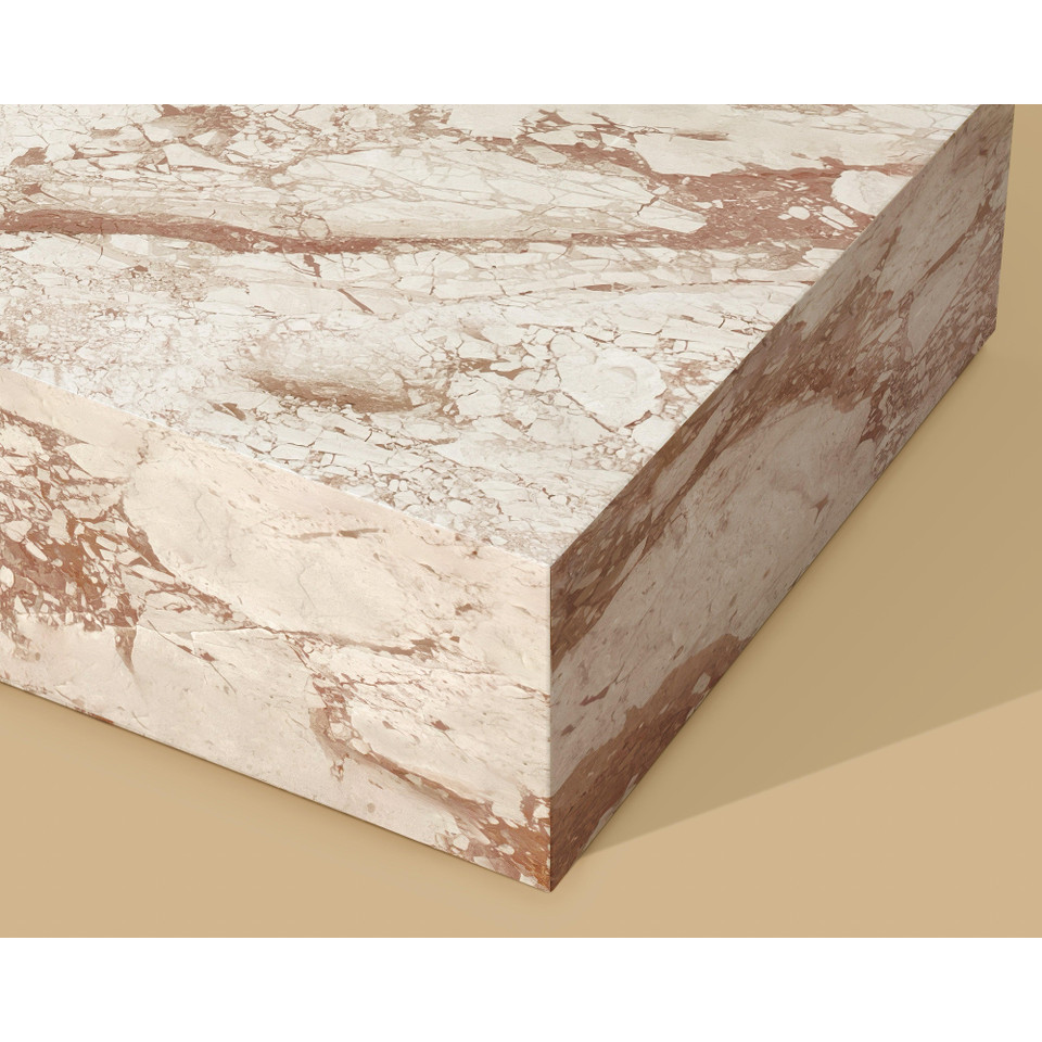 Laros Crema Breccia Marble Coffee Table, view 5