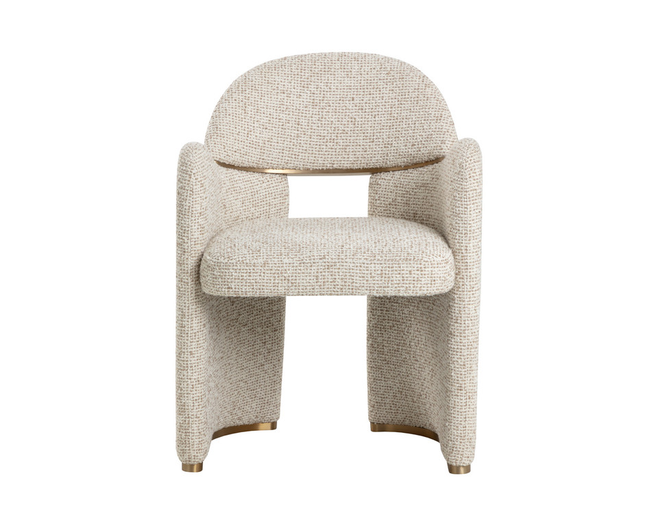 Snowden Dining Noah Ecru Armchair