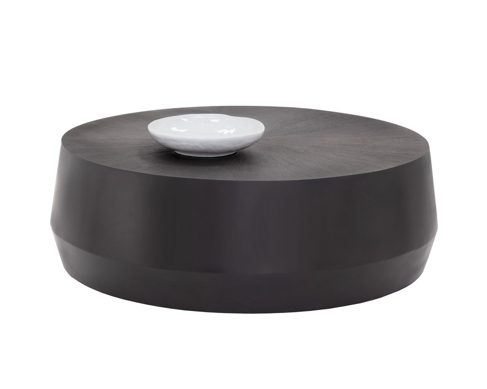 Creed Large - Gunmetal Coffee Table
