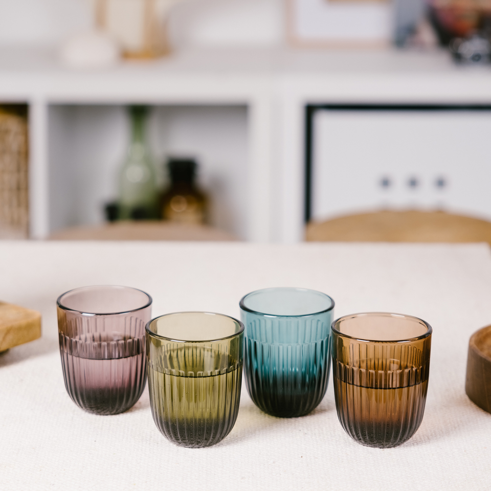 Ouessant Colored Glass Tumblers – Set of 4, view 3