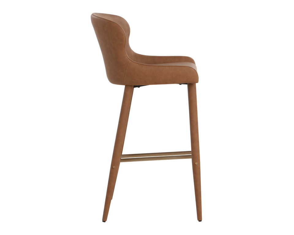 Evora Barstool Milliken Cognac