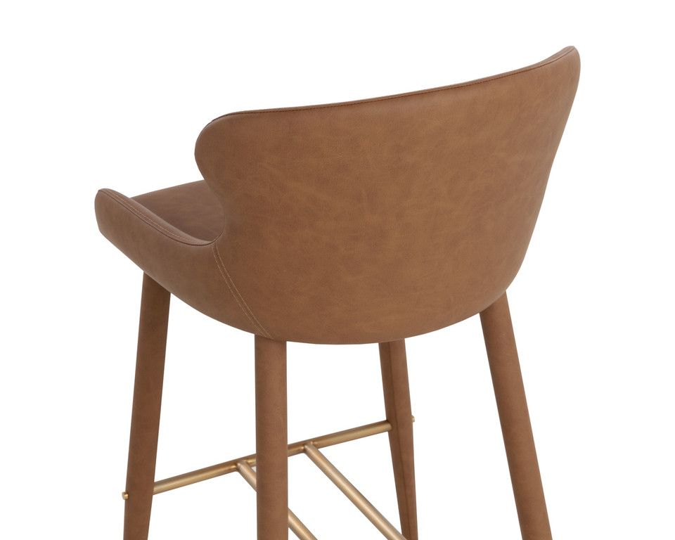 Evora Barstool Milliken Cognac