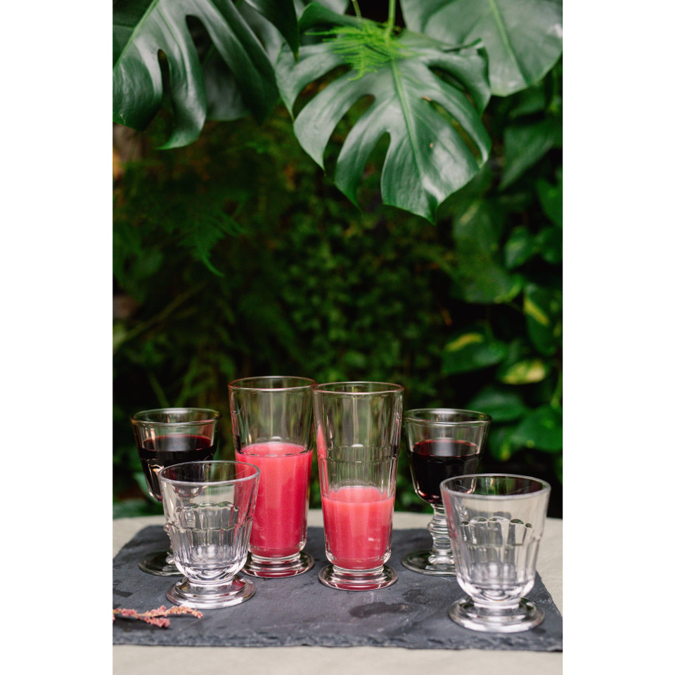 Clear Perigord Glass Tumblers Set of 6, view 3
