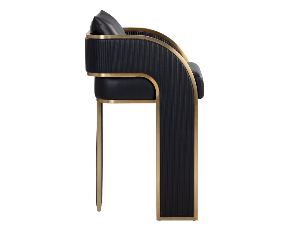 Baz Barstool Napa Black
