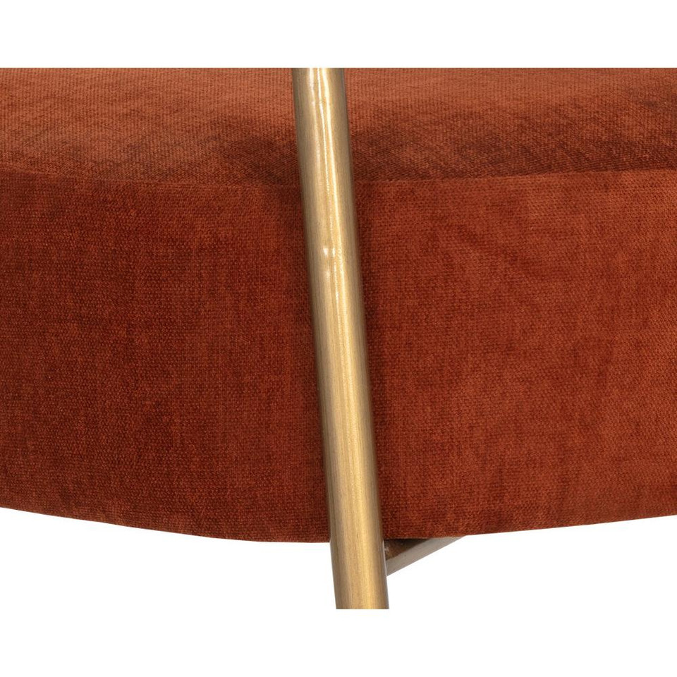 Maestro Danny Rust Lounge Chair, view 5