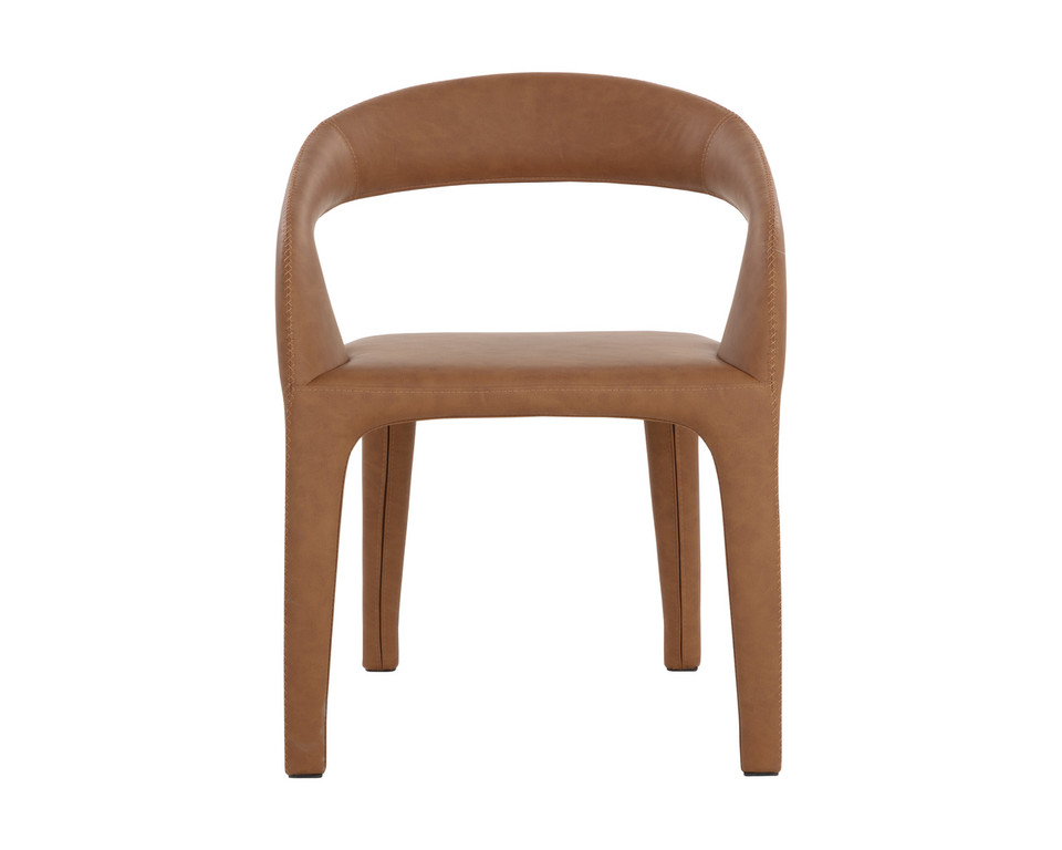 Atika Dining Milliken Cognac Armchair