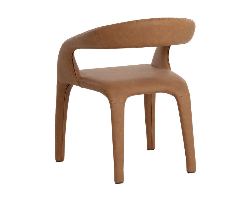 Atika Dining Milliken Cognac Armchair