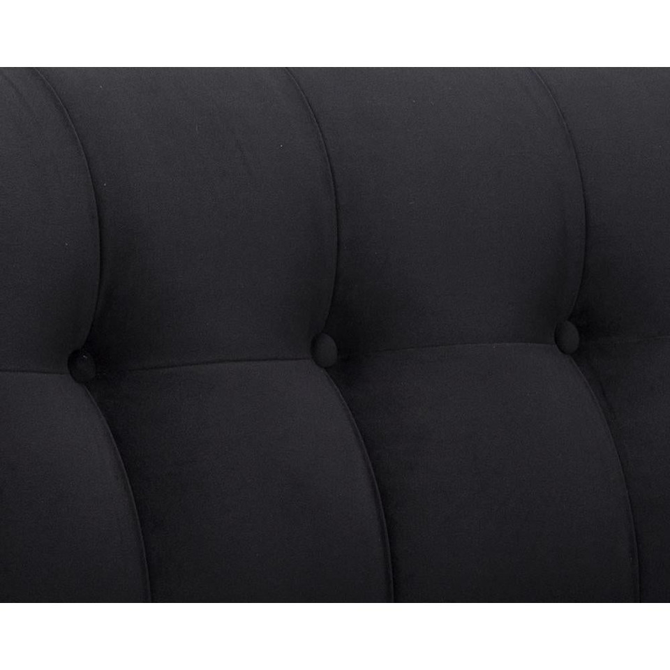 Ekon Abbington Black Sofa, view 2