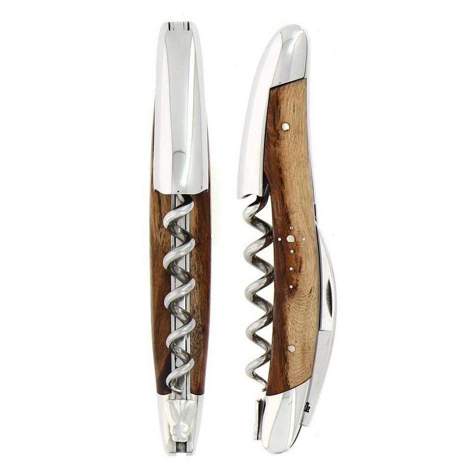 Forge de Laguiole Corkscrew Grape Vine Wood Handle - Shiny | Bone & Brass